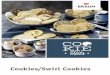 Cookies/Swirl Cookies - martinbraun.de · Herstellung Den Teig zu je 300 g teilen und einzelne Teige nach Belieben mit flüssiger Lebensmittelfarbe einfärben. Die einzelnen Teigstücke
