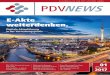 E-Akte weiterdenken. - PDV-Systeme 2 Editorial / Inhalt PDV NEWS Ausgabe 01:2017 Inhalt Liebe Leserinnen