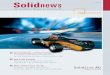 Das SolidWorks-Magazin der SolidLine AG · Solidnews Das SolidWorks-Magazin der SolidLine AG 1-2009 solutions Mit SolidWorks auf Pole Position Innovative Fahrzeugentwicklungen für