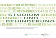 Studium und Behinderung - uni-wuerzburg.de · 3 Liebe Leserin, lieber Leser, im März 2009 trat in Deutschland das Übereinkommen der Vereinten Nationen über die Rechte von Menschen