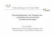 Psychodiagnostik und Therapie bei somatoformen autonomen ... · Symptome (Guthrie et al., British Journal of Psychiatry 1993) • Verhaltenstherapie verbessert den mit den Beschwerden