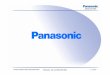Panasonic Electric Works Deutschland GmbH LZ / 02/2005 · Trans-Rapid, Parkleitsysteme, BAB-Stauwarnanlagen, Glatteiswarnanlagen, Kommunikation im Tunnel n Umweltschutz Niederschlagsmessung,