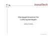 Montagehinweise für Lüftungsanlagen - InovaTech GmbH 141001.pdf · © InovaTech GmbH Montagehinweise für Lüftungsanlagen Angaben ohne Gewähr Änderungen vorbehalten