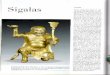  · Sigalas Knieende Gottheit, China, Ming Dynastie. Bronze vergoldet. Darstellung mit einem ausgezogenen Schuh in der rechten Hand und einer Schaufel in der linken