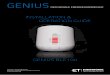 GENIUS - eurotronic.org · LED 1 blinkt: 13° keine LED an: < 8° = Heizung AUS (Frostschutzfunktion aktiv) Die Temperatur kann über die Tasten PLUS und MINUS beliebig eingestellt