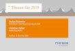 Stefan Bielmeier - dzbank.de · 3 Euroraum sucht politischen und wirtschaftlichen Zusammenhalt € 200 100 100-20 40 GR IT PT ES DE FI NL Öffentliche Finanzen Schuldenstandsquote