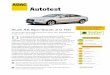 Autotest - ADAC: Allgemeiner Deutscher Automobil-Club · Die Heizung spricht beim Test nur durchschnittlich an. Die Temperatur für Fahrer, Beifahrer und die hinteren Passagiere kann