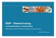 GMP - Basisschulung · Präsentation WGKT, TK2010 Seite 5 14. - 15.09.2010 in Hannover, NFE GMP-Basisschulung Kontaminationsquellen im Reinraum *)schlechte Filterqualitäten, Undichtigkeiten