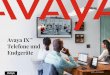 Avaya IX™ Geräte und Telefone · 2019 Avaya Inc. Alle Rechte vorbehalten. 3 Home Display Schwarzweiß Software-Support Open SIP, Avaya Aura ® SIP-AST Stromversorgung PoE Class