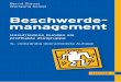 Beschwerde- management - download.e-bookshelf.de · oder Teilen daraus, sind vorbehalten. Kein Teil des Werkes darf ohne schriftliche Genehmigung des Verlages in irgendeiner Form