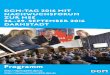 Programm · 8 9 MONTAG 26.09.2016 15:00 Gastvortrag „Was Umfragen leisten können: die aktuelle politische Stimmung nach den Landtagswahlen“ Dipl.-Volksw