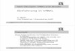 Einführung in VRML - Johann Wolfgang Goethe-Universität · Computergraphik mit VRML / 2002 SS GDV C. Seiler Folie 5/64 Vers. 16-Apr-02 Was ist VRML ? • Virtual Reality Modeling