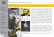 3 Fachgruppe Blasinstrumente Warum ist das Saxofon ein ... · Leider gelang es Sax selber nicht mehr, das Saxophon zu allgemeiner Anerkennung zu bringen, obwohl er es selbst spielte,