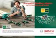 1 · Bosch Eco Electronic P Gewicht mit Akku (ohne Zubehör) ca. 0,9 kg Bestellnummer 0 603 101 904 Ergonomisch Kompakte und handliche Größe Oszillation 5.000 – 20.000 Schwingungen