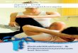 Sport- und Bewegungstherapie · • AquafitGymnastik • HüfteKnieGymnastik nach orthopädischen Eingriffen • Schwimmkurs orthopädisches Rückenschwimmen Sporttherapie In der
