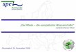 „Der Rhein – die europäische Wasserstraße“ · Multimodal Transport Solutions 2 Marktumfeld und Entwicklungen Transportaufkommen in Deutschland im Jahresvergleich 2014 zu 2015