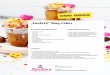 „Funfetti“ Mug-Cakes file„Funfetti“ Mug-Cakes Du brauchst für 3 Mug-Cakes: • 35 g Butter - weich • 1 Ei – Gr. M • 2 EL Zucker • 1 TL Zitronensaft (frisch gepresst)