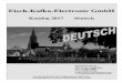 Eisch-Kafka Katalog 2017 Montage A5 Deutsch Gesch£¤ftsf£¼hrerin: Annemarie Eisch-Kafka, Ulrich Kafka