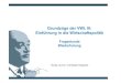 Grundzüge der VWL III: Einführung in die Wirtschaftspolitik · Grundzüge der VWL III: Einführung in die Wirtschaftspolitik Fragestunde Wiederholung Sonja Jovicic / Christoph Kappeler