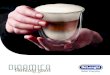 Kaffeekompetenz - delonghi.com · Das spezielle Dampfsystem bereitet die Milch unabhängig von der Kaffeezubereitung zu, um so schnell Dampf für die heiße, seidig-glatte Milch oder