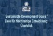 Sustainable Development Goals / Ziele für Nachhaltige ... · Teilnahme am Global Festival of Ideas for Sustainable Development • Jährliche Veranstaltungsreihe der SDG-Aktionskampagne
