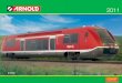 Catálogo Arnold 2011 - 1 Cubiertas · Liebe Modellbahnfreunde, das Jubiläumsjahr 2010 hielt für alle Arnold-Freunde eine Menge interessanter Neuheiten bereit – ein Erfolg, der