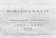 BIBLIOGRAFIE - heimatkundeverein-eberswalde.de · 3 V O R W O R T Mit einer Bibliografie der 829 Beiträge in seinen bisher erschienenen 25 Eberswalder Jahrbüchern möchte der Verein