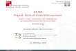 64-189 Projekt: Entwurf eines Mikrorechners · Ziel des Projekts OrganisationMotivationSystemrealisierungweiteres Vorgehen I Entwurf und Programmierung eines Mikrorechners I aktuelle