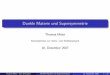 Dunkle Materie und Supersymmetriepulsar.sternwarte.uni-erlangen.de/wilms/teach/astrosem07/seminar_meier.pdf · Dunkle Materie und Supersymmetrie Thomas Meier Scheinseminar zur Astro-