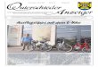 Ausflugstipps mit dem E-Bike - quierschied.de · Amtl. Bekanntmachungsorgan der Gemeinde Quierschied Nachrichtenblatt der Quierschieder Vereine Der Quierschieder Anzeiger erscheint