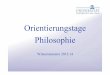 Präsentation Philosophie SS-13-14 - uni-frankfurt.de¤sentation_Philosophie_SS_13_14.… · 6 I. Philosophie in Frankfurt Philosophisches Institut mit großer Tradition: • Frankfurter