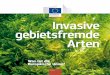 Invasive gebietsfremde Arten - ec.europa.euec.europa.eu/germany/sites/germany/files/kh0414054den_002.pdf · Species Inventories for Europe) die erste gesamteuropäische Datenbank