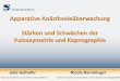 Apparative Anästhesieüberwachung Stärken und Schwächen der ... · PDF fileApparative Anästhesieüberwachung - Stärken und Schwächen der Pulsoxymetrie und Kapnographie Julia