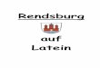 Rendsburg - gymnasium-kronwerk.de · der Projektwoche unserer Schule durchgeführt haben. Wir haben uns ausgewählte historische Sehenswürdigkeiten der Stadt Rendsburg vor Ort angeschaut,