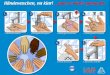 Händewaschen, na klar! und so wird‘s gemacht: © Institut ... · © Institut für Hygiene und Öffentliche Gesundheit, Bonn 2008, Design & Illustration: 1. Hände nass machen 6