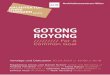 Flyer A6 Gotong Royong Korr - ksa.univie.ac.at · Gotong Royong - For A Common Goal Eine Kooperation von AoGA mit dem Architekturzentrum Wien. In Indonesien gibt es eine lange Tradition,