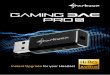 INSTANT UPGRADE FOR YOUR HEADSET - en.sharkoon.com · Der Gaming DAC Pro S besitzt das kompakte Format eines handelsüblichen USB-Sticks und lässt sich ebenso einfach transportieren