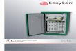 FTTx -  · EasyLan® FTTx Kabelverzweiger Die Verkabelung von KVZs lässt sich mit EasyLan ® FTTx besonders platzsparend, installations- und wartungsfreundlich gestalten. Auf Wunsch