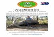 Australienprofijagdreisen.de/wp-content/uploads/2015/05/Australien.pdf · 2 I. JAGDTERMINE: Jagdzeit ist in Australien ganzjährig. Aufgrund der monsunartigen Niederschläge von No-vember