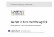 Trends in der Ersatzteillogistik - logistik-heute.de · Vortrag Ersatzteillogistik_200907.ppt 1. Kurzvorstellung METROPLAN Produktneutral und herstellerunabhängig METROPLAN ENGINEERING