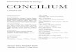 Internationale Zeitschrift für Theologie CONCILIUM · Congar Yves, Die Idee der sacramenta maiora 9 Congar Yves, Das Verhältnis zwischen Kult oder Sa krament und Verkündigung des