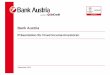 0903 Bank Austria - Investor Presentation 2Q14 DE · Türkei (Yapi Kredi) 2) Für Polen (Bank Pekao) ist die UniCredit zuständig 3) Bilanzsumme nicht berücksichtigt, da ab 2014