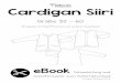 Cardigan Siiri - storage.makerist.de · Näähglück 5 Cardigan Siiri Elastische Stiche deiner Maschine Allgemeines zum Nähen Zum Nähen mit Sweat oder Strickstoffen solltest du