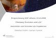 Planetary Evolution and Life fileFolie 1 Vortrag > Autor > Dokumentname > Datum Ringvorlesung HGF-Allianz, 15.10.2009 "Planetary Evolution and Life" Asteroiden und Kometen als Impaktoren