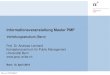 Informationsveranstaltung Master PMP · Prof. Dr. Andreas Lienhard. Kompetenzzentrum für Public Management. Universität Bern . . Bern, 10. April 2019. Informationsveranstaltung