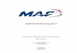 Jahresrechnung 2017 - maf-swiss.org · stimmt, organisiert und finanziert. MAF Schweiz leistet Beiträge und/oder entsendet Mitarbeitende zu Gunsten der Partner-Organisationen „MAF