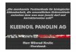 Herr Milorad Krstic -Vorstand- · © 2010 KLEENOIL PANOLIN AG Herr Milorad Krstic-Vorstand-„Die anerkannte Testmethode für biologische Abbaubarkeit, die wesentlichen Unterschiede