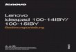 Lenovo ideapad 100-14IBY/ 100-15IBYdownloads.cdn.re-in.de/1400000-1499999/001461988-an-01-de-LENOVO... · das Lenovo OneKey Recovery System oder das BIOS Setup-Dienstprogramm starten