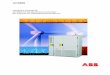 Hardware-Handbuch ACS800-67 Windturbinen-Umrichter für ... · stellt werden, dass der Generator und alle Arbeitsmaschinen für den Betrieb über den gesamten Drehzahlbereich, den