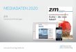 MEDIADATEN 2020 · Deutscher Ärzte-Verlag GmbH – Po stfach 40 02 65 – 50832 Köln Zahnärztliche Mitteilungen Sommerfortbildung Ernährung und Mundgesundheit – Teil 2 Zucker